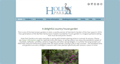 Desktop Screenshot of holepark.com