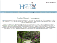 Tablet Screenshot of holepark.com